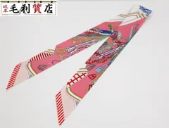 【美品】HERMES エルメス ツイリー 鞍職人の花束 Twilly 《鞍職人の花束》 - ブルー | Hermès - エルメス-公式サイト