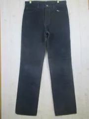 80's　ヴィンテージ　Wrangler　ラングラー　コーデュロイパンツ　W33xL34　USA製　ネイビー系　#420