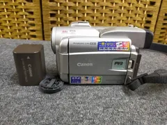 E21-20251118-02 【動作未確認】Canon デジタルビデオカメラ DM-FV2 MiniDV バッテリー付き 本体のみ ジャンク扱い