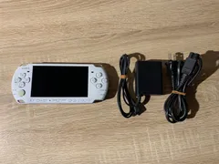 6616 PlayStation ポータブル PSP 3000 パールホワイト 動作確認済み