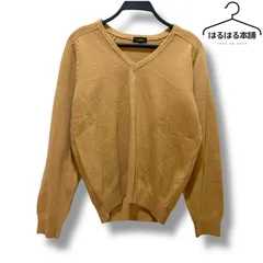 GuyLadies／ウール85％／長袖ニット／茶色／ブラウン／無地／シンプル／日本製／Made in Japan／S