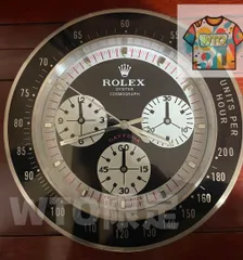 ロレックス デイトナ ポールニューマンスタイル掛け時計, 未使用品-WTO輸入