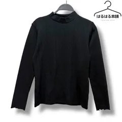 CINEMACLUB／長袖／黒／ブラック／トップス／Tシャツ／無地／シンプル／M