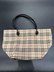 バーバリーブルーレーベル 　トートバッグ  ノバチェック B25101008