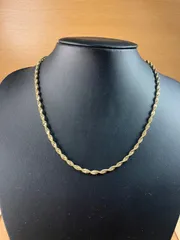 ゴールドロープネックレス