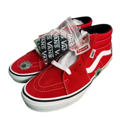 【美品】サイズ【US9.5/27.5cm】シュプリーム×バンズ Supreme×VANS 25SS／ Nate Lowman Skate Grosso Mid ／ネイト・ロウマン スケートグロッソミッド スニーカー 8065000225541