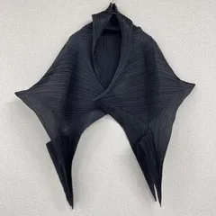 2025年最新】PLEATS PLEASE カラー：ブラック系 ストール・ショールの