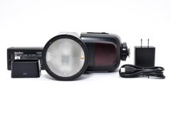 ★良品★ ゴドックス GODOX クリップオンラウンドフラッシュ V1N Nikon 【ニコン用】《付属品多数！》★完動品★ #51P91A510164