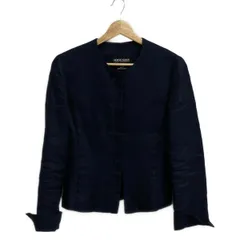 GIORGIOARMANI(ジョルジオアルマーニ) ジャケット サイズ36 S レディース - ネイビー 長袖/春/秋