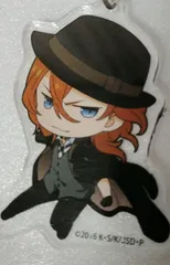 e➕文豪ストレイドッグス➕　中原中也　デフォルメ　アクリルキーホルダー