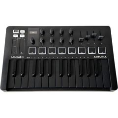 【限定品】ARTURIA MINILAB 3 DB（DEEP BLACK） MIDI キーボード ＆ パッド・コントローラー　アートリア　ミニラボ　minilab