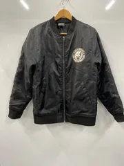 ピA64⚫︎新日本プロレス⚫︎MA-1⚫︎黒⚫︎sizeM⚫︎しまむら⚫︎ジャンパー⚫︎ブルゾン