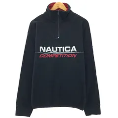 古着 90年代 ノーティカ NAUTICA ハーフジップ フリースプルオーバー USA製 メンズM相当 ヴィンテージ/eaa389148