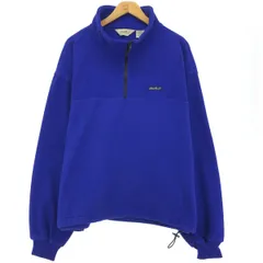 古着 エディーバウアー Eddie Bauer ハーフジップ フリースプルオーバー メンズXL相当/eaa389180