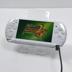 PSP 3000 パールホワイト 動作確認済み 外装美品 FW6.60 ソニー プレイステーション ポータブル SONY PlayStation Portable psp