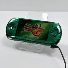 極美品 PSP 3000 スピリティッドグリーン 動作確認済み FW6.60 ソニー プレイステーション ポータブル SONY PlayStation Portable psp