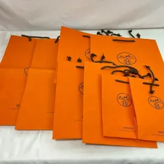 HERMES エルメス 紙袋 ショッパー 8個セット まとめ売り