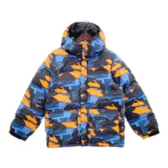 THE NORTH FACE ノースフェイス ノベルティ マルチプリント キャンプシエラ ダウンジャケット ND92330 メンズ Mサイズ アウター DM17385■