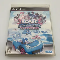 PS3 ソニック&オールスターレーシング TRANSFORMED プレステ3 ゲームソフト 動作確認済み [中古]