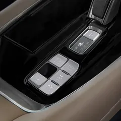 送料無料 トヨタ アルファード ヴェルファイア 40系 電子パーキングスイッチカバー 高グレード用 右ハンドル シルバー/レッド 内装保護 6点セットCYB85週末セール