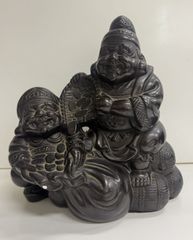 恵比寿・大黒天 縁起物 置物 銅像風 - メルカリ
