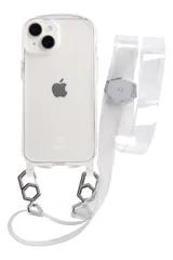 iFace Hang and iPhone 14 ケース クリアケース/ショルダーストラップ セット (クリア)【アイフェイス アイフォン14 用 カバー ショルダー ケース 】 [クリア] [iPhone 14]