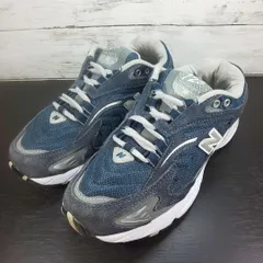 NEWBALANCE ML725 ニューバランス エムエル725 23.0cm ブラック 黒 ブルー 青 ML725Q L09922