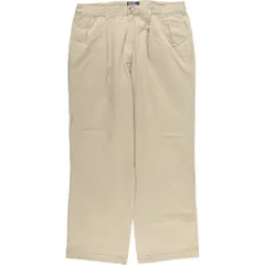 古着 90年代 ラルフローレン Ralph Lauren POLO by Ralph Lauren ツータック チノパンツ USA製 メンズw35相当 ヴィンテージ/eaa593339