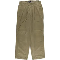 古着 90年代 ラルフローレン Ralph Lauren POLO by Ralph Lauren ツータック チノパンツ USA製 メンズw33相当 ヴィンテージ/eaa593335