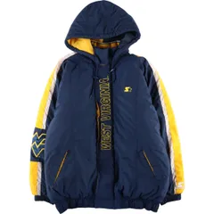 古着 スターター Starter West Virginia University ウェストバージニア大学 中綿パーカー パファージャケット メンズXL相当/eaa549880のサムネイル