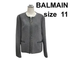 BALMAIN バルマン レザージャケット テーラードジャケット 羊革 ステッチ 2025年最新】BALMAIN レザー テーラードの人気アイテム - メルカリ