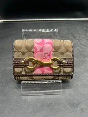 メ064 COACH コーチ 財布 服飾雑貨 レディース 2つ折り 小物