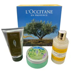 186000 L'OCCITANE ロクシタン ヴァーベナ グラニテボディジェル 150ml ボディミルク ピエールエルメ JI  250ml VB UVフレッシュボディローション150ml 3点セット ジャスミン イモーテル ネロ 未開封品あり