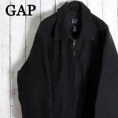 00s GAP オールドギャップ ジップアップ ウールジャケット ブルゾン