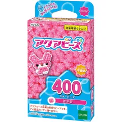エポック社 アクアビーズ ビーズ スタービーズ ピンク AQ-325 約400粒入り 6歳以上 メイキングトイ