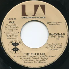 加7” War The Cisco Kid / Beetles In The Bog UAXW163W United Artists Recor /00080