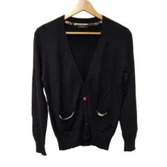 美品★Paul Smith BLACK 異素材ボタン カーディガン 薄手 ウール カーディガン | Paul Smith (Men)/ポール・スミス | 三越伊勢丹