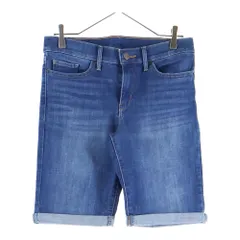 Levi's (リーバイス) ストレッチ デニムショーツ インディゴ