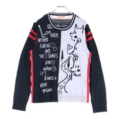 CASTELBAJAC (カステルバジャック) 24880-212 ニットセーター グレー/ブラック