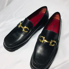 S【ヴィンテージ】サルヴァトーレフェラガモ Salvadore Feragammo ガンチーニ ビットローファー 5 1/2