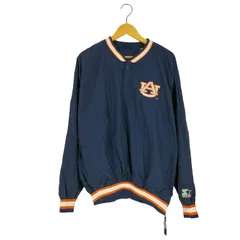 スターター STARTER 90S AUBURN ナイロン ピステ プルオーバー メンズ import：L のサムネイル