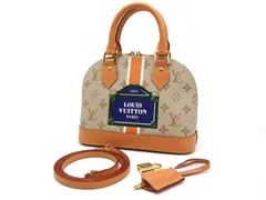 ルイヴィトン アルマBB 2way ハンドバッグ ショルダーバッグ モノパナム M23502