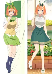 DZ00493 五等分の花嫁 中野四葉★同人グッズ抱き枕カバー160＊50cm2WAYトリコットカバー