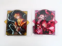 【未開封】/2点セット/我妻善逸/竈門禰豆子 アクリルマスコット 鬼滅の刃 全集中展
