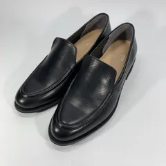 未使用に近い◯ ing イング ローファー ブラック22 EE スリッポン レザー