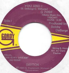 米7” Switch You And I / Get Back With You G7199F GORDY /00080