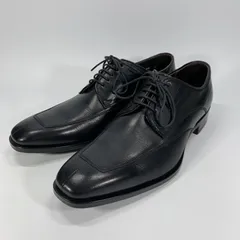美品◯ REGAL リーガル ビジネスシューズ Uチップ スクエアトゥ ブラック 24 レザー