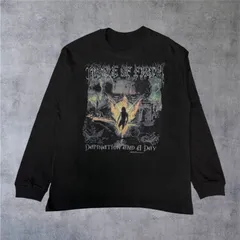 当時物 90s クレイドルオブフィルス Tシャツ ロンT バンド ブラックメタル SPECIAL!!】 00's cradle of filth クレイドルオブフィルス ロング