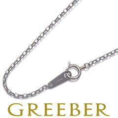 ティファニー チェーンネックレス フラットリンク コンビカラー 40cm