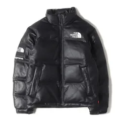 Supreme シュプリーム ジャケット ブラック 黒 サイズ:S | THE NORTH FACE シープスキンレザー ヌプシ ダウンジャケット (Leather Nuptse Jacket) | アウター ブルゾン 上着 | コラボ【メンズ】【中古】のサムネイル